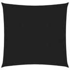 Vidaxl zonnezeil 160 g m² 2x2 m hdpe zwart