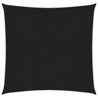 Vidaxl zonnezeil 160 g m² 2,5x2,5 m hdpe zwart