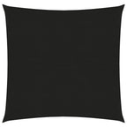 Vidaxl zonnezeil 160 g m² 3,6x3,6 m hdpe zwart