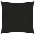 Vidaxl zonnezeil 160 g m² 4x4 m hdpe zwart