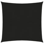 Vidaxl zonnezeil 160 g m² 5x5 m hdpe zwart