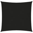 Vidaxl zonnezeil 160 g m² 7x7 m hdpe zwart
