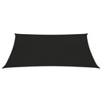 Vidaxl zonnezeil 160 g m² 2x3,5 m hdpe zwart