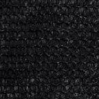 Vidaxl zonnezeil 160 g m² 2,5x5 m hdpe zwart