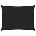 Vidaxl zonnezeil 160 g m² 3x4 m hdpe zwart