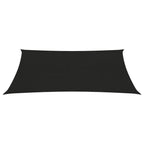 Vidaxl zonnezeil 160 g m² 3x4,5 m hdpe zwart