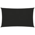Vidaxl zonnezeil 160 g m² 3x6 m hdpe zwart