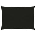 Vidaxl zonnezeil 160 g m² 3,5x5 m hdpe zwart