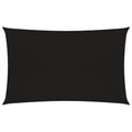 Vidaxl zonnezeil 160 g m² rechthoekig 6x8 m hdpe zwart