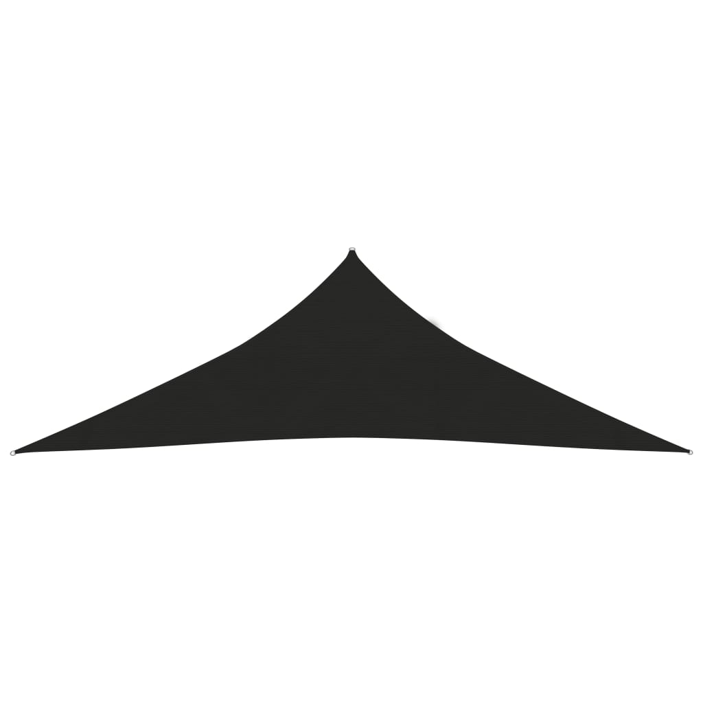 Vidaxl zonnezeil 160 g m² 3x3x4,2 m hdpe zwart