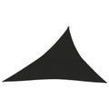 Vidaxl zonnezeil 160 g m² 3x4x5 m hdpe zwart