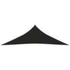 Vidaxl zonnezeil 160 g m² 4x4x5,8 m hdpe zwart