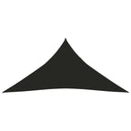 Vidaxl zonnezeil 160 g m² 4x5x5 m hdpe zwart