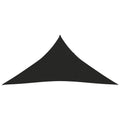 Vidaxl zonnezeil 160 g m² 5x6x6 m hdpe zwart
