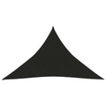 Vidaxl zonnezeil 160 g m² 5x5x6 m hdpe zwart