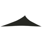 Vidaxl zonnezeil 160 g m² 4x5x6,8 m hdpe zwart