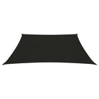 Vidaxl zonnezeil 160 g m² 3 4x2 m hdpe zwart