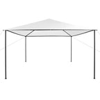 Vidaxl prieel 180 g m² 4x4x3 m wit