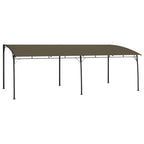 VidaXL Zonneluifel 6x3x2,55 m taupe