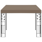 VidaXL Wandprieel 3x3x2,5 m taupe