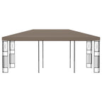 VidaXL Prieel 6x3 m stof taupe