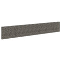 VidaXL Schanskorfmuur met deksels 900x30x150 cm gegalvaniseerd staal