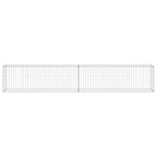 Vidaxl schanskorfmuur met deksels 300x30x50 cm gegalvaniseerd staal