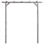 VidaXL Pergola 200x40x205 cm geïmpregneerd grenenhout grijs