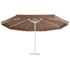 Vidaxl vervangingsdoek voor parasol 515 cm zandkleurig