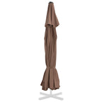 Vidaxl vervangingsdoek voor parasol 515 cm zandkleurig
