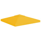 Vidaxl prieeldak 2-laags 310 g m² 3x3 m geel
