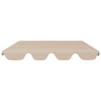 Vidaxl vervangingsluifel voor schommelbank 150 130x105 70 cm beige
