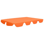 Vidaxl vervangingsluifel voor schommelbank 150 130x105 70 cm oranje