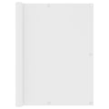 Vidaxl balkonscherm 120x600 cm oxford stof wit