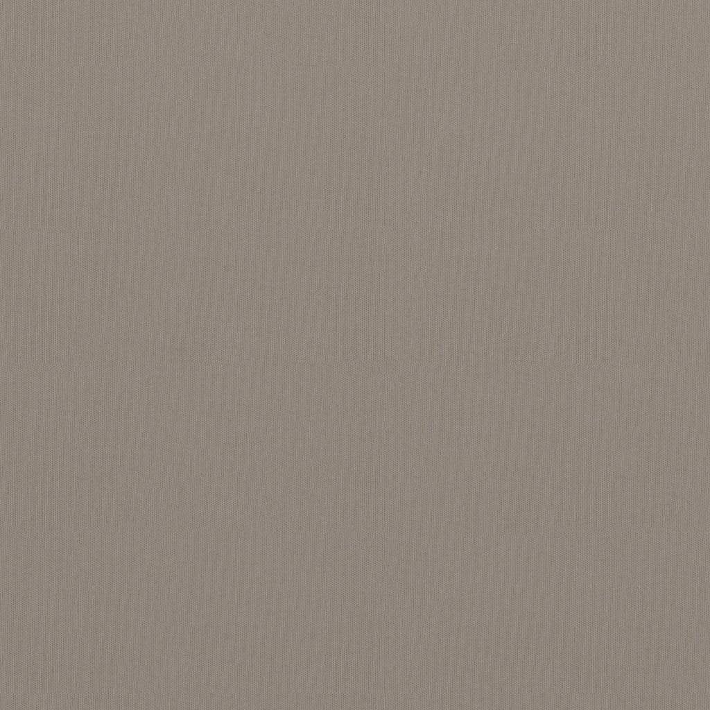 Vidaxl balkonscherm 75x500 cm oxford stof taupe