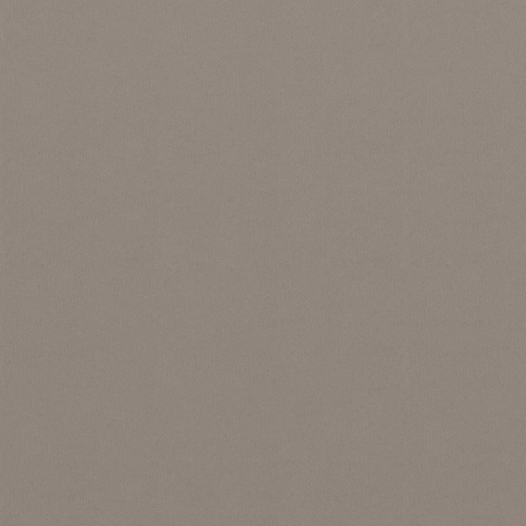 Vidaxl balkonscherm 90x400 cm oxford stof taupe