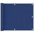 Vidaxl balkonscherm 75x400 cm oxford stof blauw