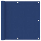 Vidaxl balkonscherm 90x300 cm oxford stof blauw