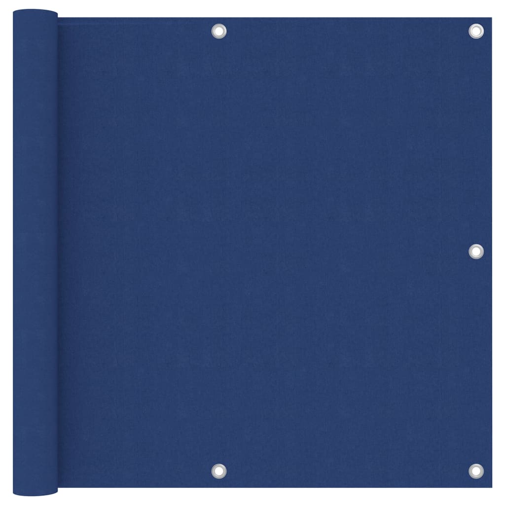 Vidaxl balkonscherm 90x300 cm oxford stof blauw