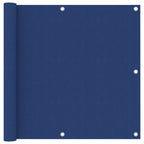Vidaxl balkonscherm 90x500 cm oxford stof blauw