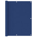 Vidaxl balkonscherm 120x600 cm oxford stof blauw