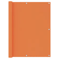 Vidaxl balkonscherm 120x300 cm oxford stof oranje