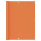 Vidaxl balkonscherm 120x300 cm oxford stof oranje