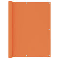 Vidaxl balkonscherm 120x600 cm oxford stof oranje