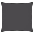 Vidaxl zonnescherm vierkant 3x3 m oxford stof antracietkleurig