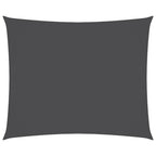 Vidaxl zonnescherm rechthoekig 2,5x3,5 m oxford stof antracietkleurig