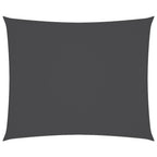 Vidaxl zonnescherm rechthoekig 5x6 m oxford stof antracietkleurig