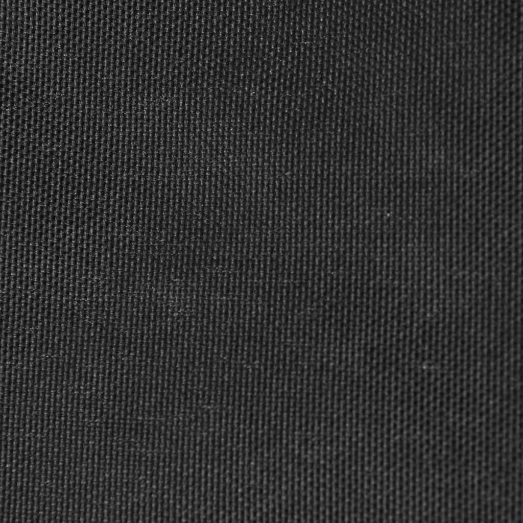 Vidaxl zonnescherm driehoekig 4x5x6,4 m oxford stof antracietkleurig