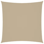 Vidaxl zonnescherm vierkant 4,5x4,5 m oxford stof beige