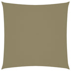 Vidaxl zonnescherm vierkant 7x7 m oxford stof beige